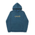 Helas Free Hoodie Sweat A Capuche - Teal Blue - Streetart.fr