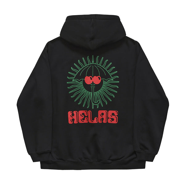 Helas Ibiz Hoodie Sweat A Capuche - Black - Streetart.fr