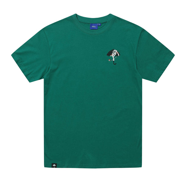 Helas Pooldog T-Shirt - Green - Streetart.fr