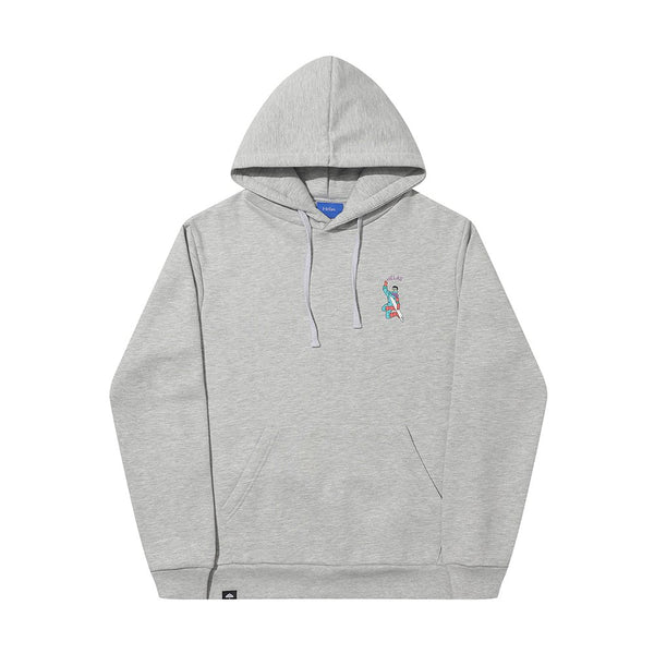 Helas Splash Hoodie Sweat A Capuche - Heather Grey - Streetart.fr