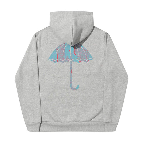 Helas Splash Hoodie Sweat A Capuche - Heather Grey - Streetart.fr