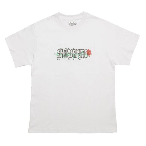 Hoodle Rose T-Shirt - White - Streetart.fr
