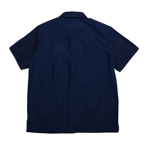 Hoodle Thorn Seersucker Chemise - Navy - Streetart.fr