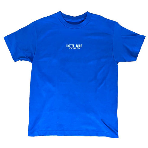 Hotel Blue Logo T-Shirt - Royal - Streetart.fr