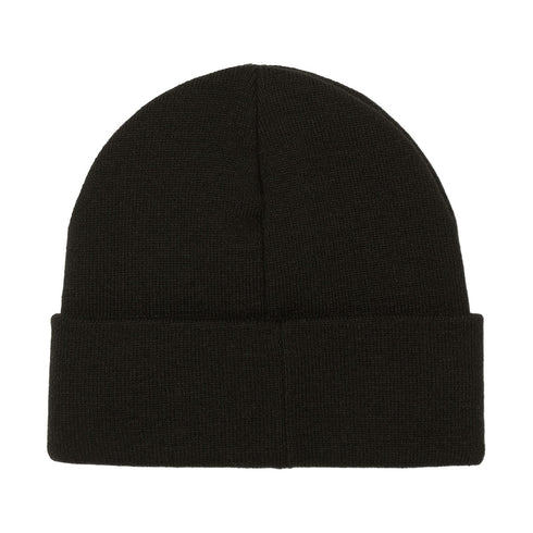 Huf All Caps Cuff Beanie - Black - Streetart.fr