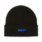 Huf All Caps Cuff Beanie - Black - Streetart.fr