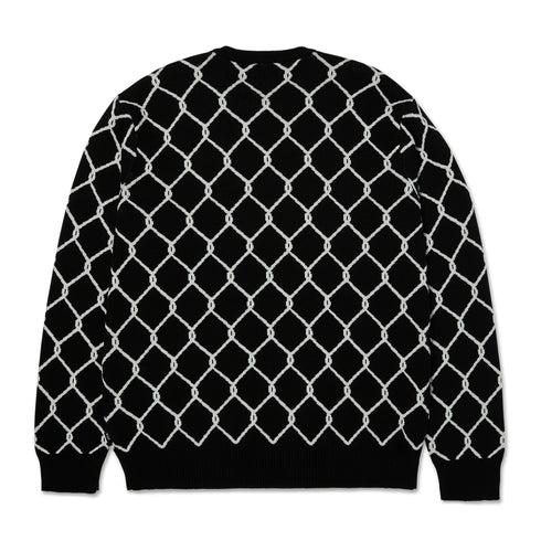 Huf Breakthrough Crew Pull Sweatshirt - Black - Streetart.fr