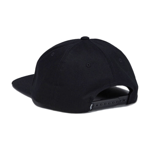 Huf Cap Classic Arch Snapback - Black / White - Streetart.fr