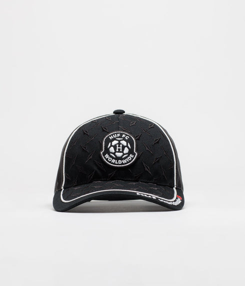 Huf Cap Fantasie Trucker - Black - Streetart.fr