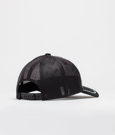 Huf Cap Fantasie Trucker - Black - Streetart.fr
