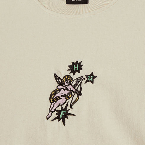 Huf Cupid T-Shirt - Washed Natural - Streetart.fr