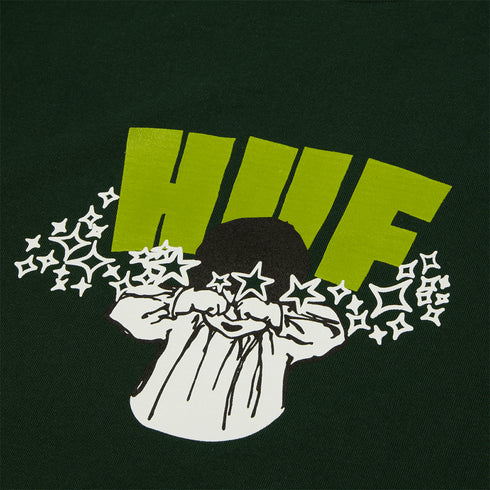 Huf Dazed T-Shirt - Forest Green - Streetart.fr