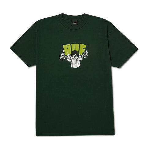 Huf Dazed T-Shirt - Forest Green - Streetart.fr