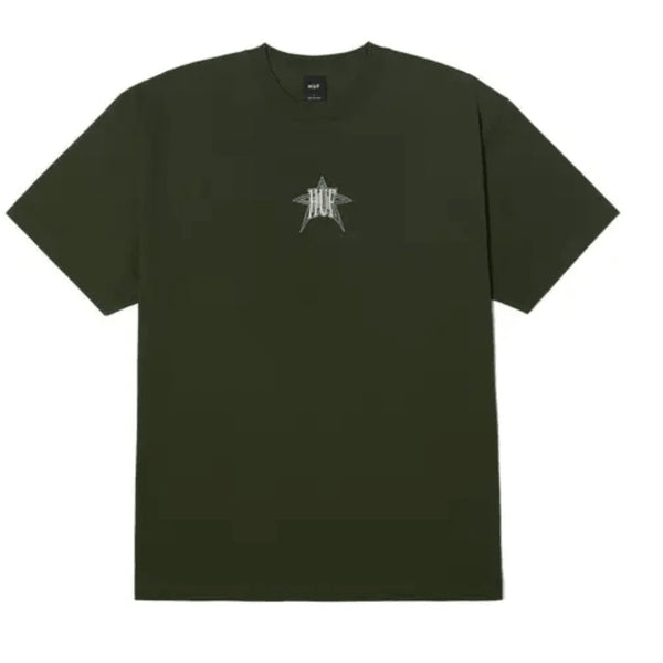 Huf Galactic - Hunter Green — t-shirt