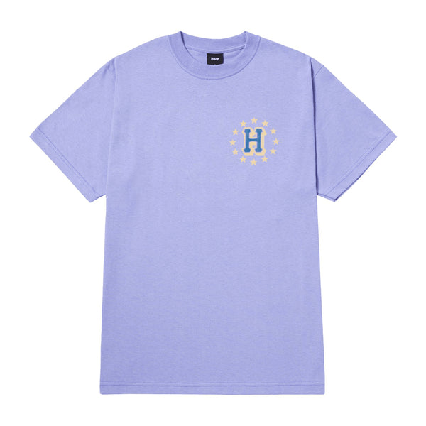 Huf Galactic Stack Vintage Violet — t-shirt