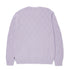 Huf Grid Sweat Crew Sweatshirt - Dust Purple - Streetart.fr