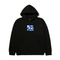 Huf H Star Hood Sweat A Capuche - Black - Streetart.fr