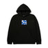 Huf H Star Hood Sweat A Capuche - Black - Streetart.fr