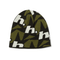 Huf H Star Repeat Skull Beanie Bonnet - Olive - Streetart.fr