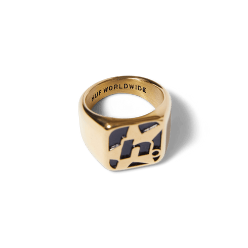 Huf H Star Ring Silver - Streetart.fr