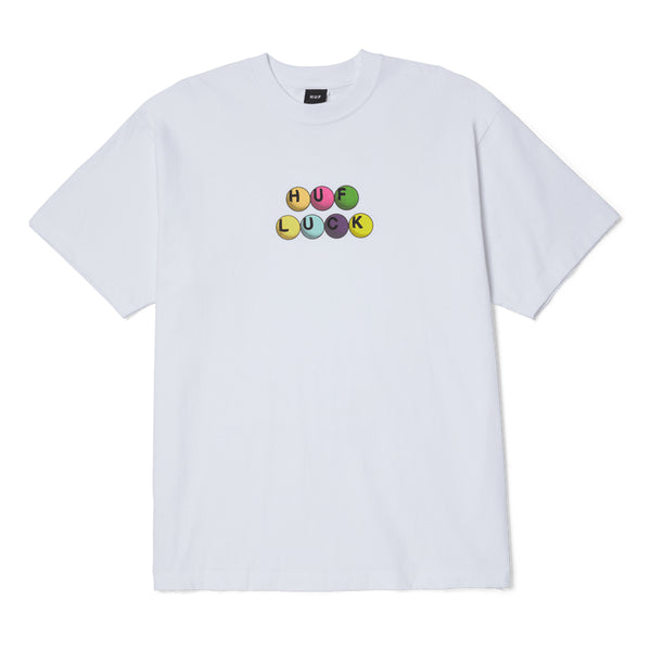 Huf Lucky T-Shirt - White - Streetart.fr
