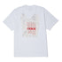 Huf Merida T-Shirt - White - Streetart.fr