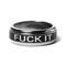 Huf Mono Ring Bague - Silver - Streetart.fr