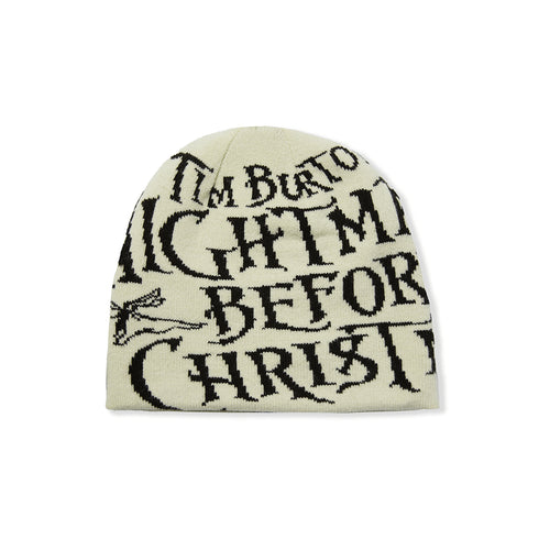 Huf Nightmare Reverse Skull Beanie Bonnet - Multi - Streetart.fr