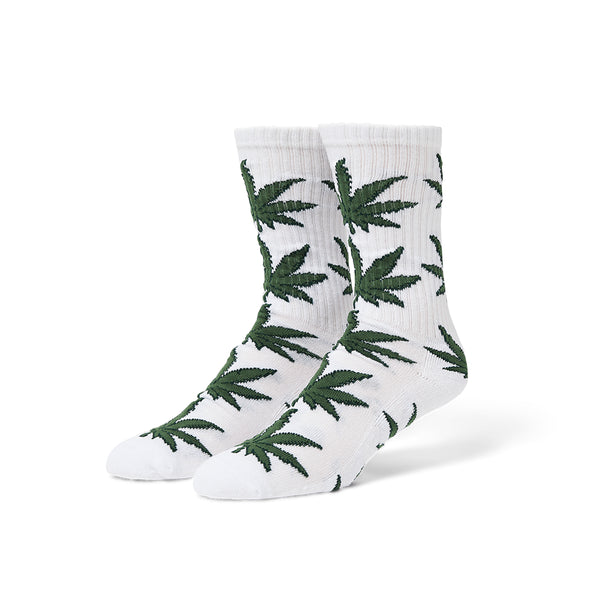 Huf Plantlife Shadow Sock - White Green - Streetart.fr