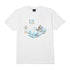 Huf Road Dawg T-Shirt - White - Streetart.fr
