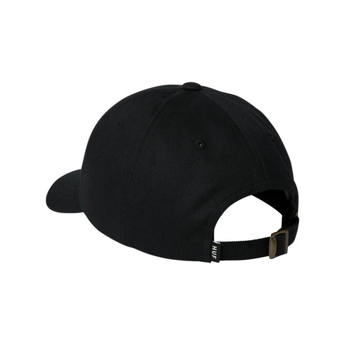 Huf Set Og Cv 6 Panel Cap Casquette - Black - Streetart.fr
