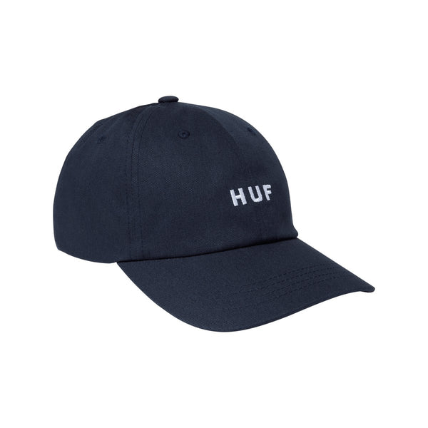 Huf Set Og Cv 6 Panel Cap Casquette - Navy - Streetart.fr
