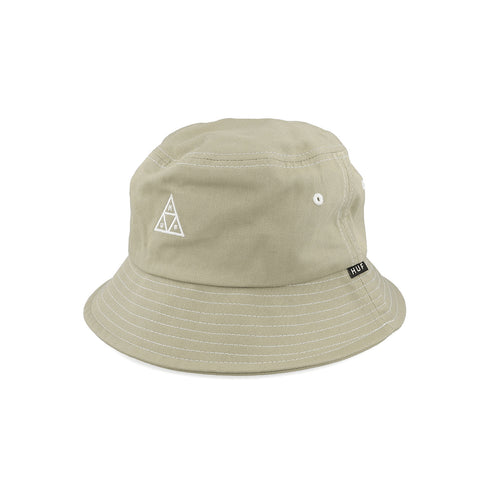 Huf Set Tt Bucket Hat Oatmeal White - Streetart.fr