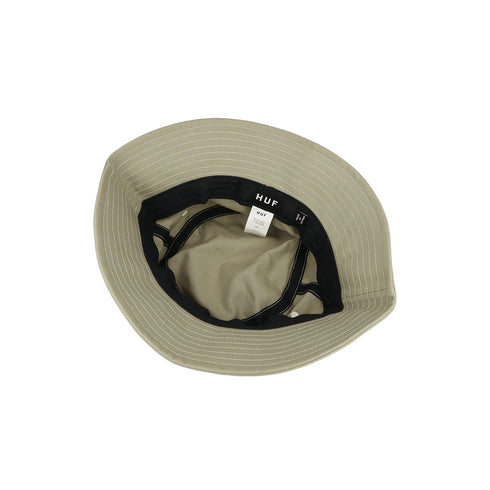 Huf Set Tt Bucket Hat Oatmeal White - Streetart.fr