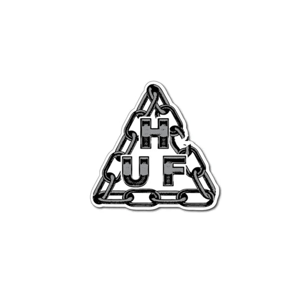 Huf Sticker Hard Links White — stickers