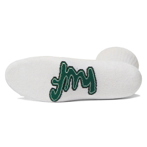 Huf Stuck On You Crew Socks - White - Streetart.fr