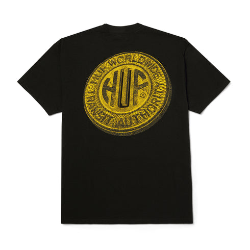 Huf Token T-Shirt - Black - Streetart.fr