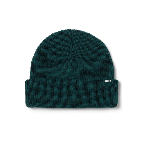 Huf Usual Cuff Beanie Bonnet - Evergreen - Streetart.fr