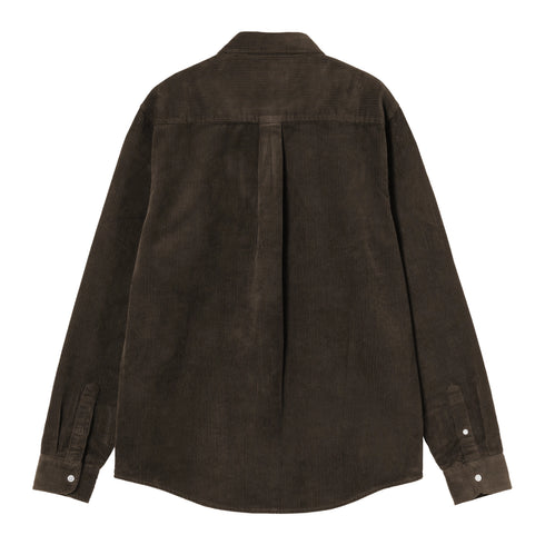 Carhartt WIP L/S Madison Cord Shirt - Tobacco Niviere - I029958_47_XX