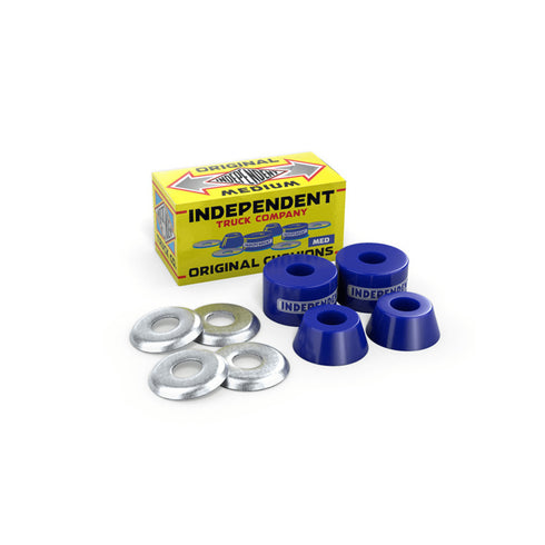 Independent Bushing (Jeu De 4) Og Cushions Medium 92A Blu - Streetart.fr
