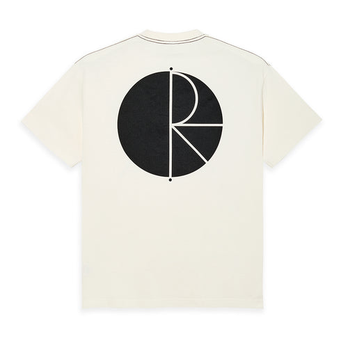 Polar Contrast Fill Logo T-Shirt- Ivory / Black