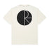 Polar Contrast Fill Logo T-Shirt- Ivory / Black