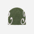 Jacker Blue Mohair Beanie - Green - Streetart.fr