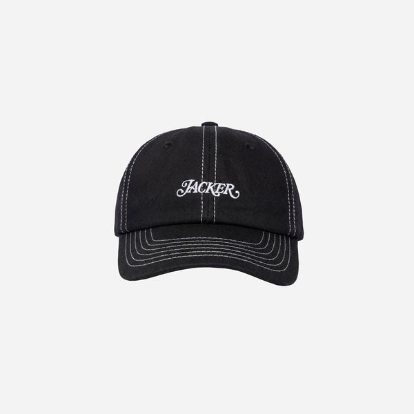 Jacker Classic Logo Cap - Black - Streetart.fr