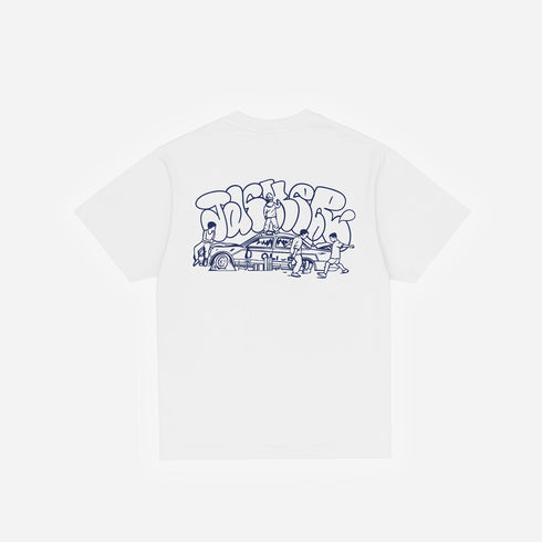 Jacker Education First T-Shirt - White - Streetart.fr