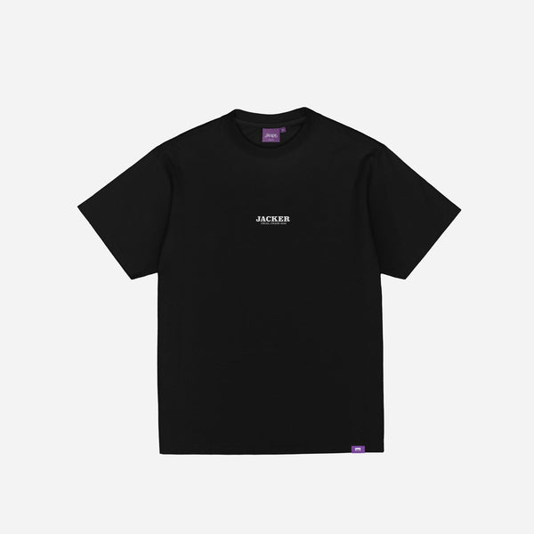 Jacker Nine Pin T-Shirt - Black - Streetart.fr