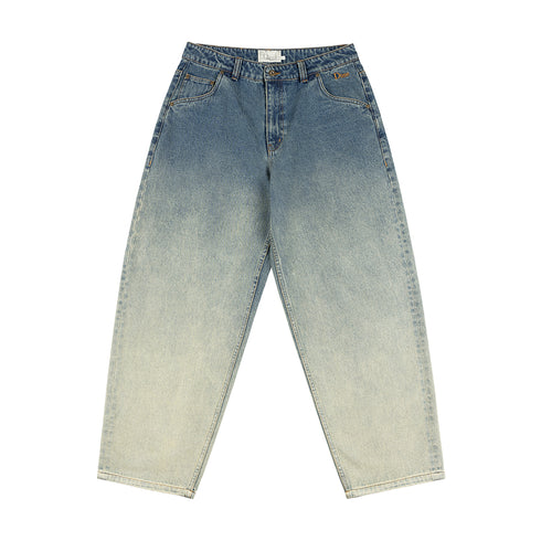 Dime Baggy Denim Pant - Dipped Sandblasted Indigo