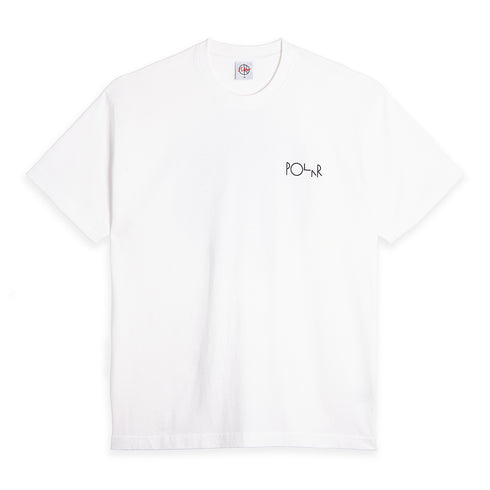 Polar Fill Logo Klez Crossing T-Shirt - White