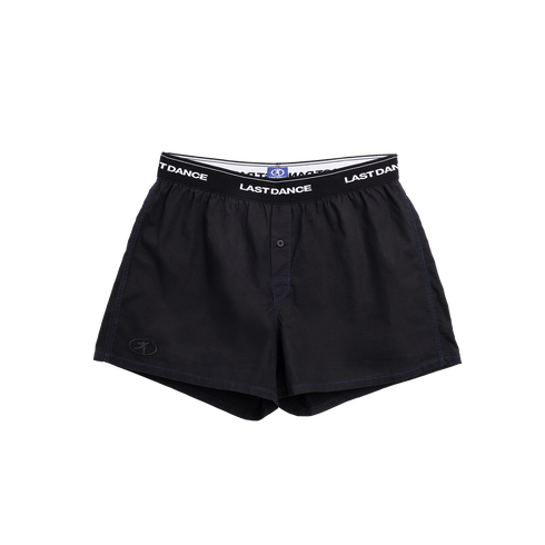 Last Dance Parachute Boxer Ld-001 - Black / Blue Stiching - Streetart.fr