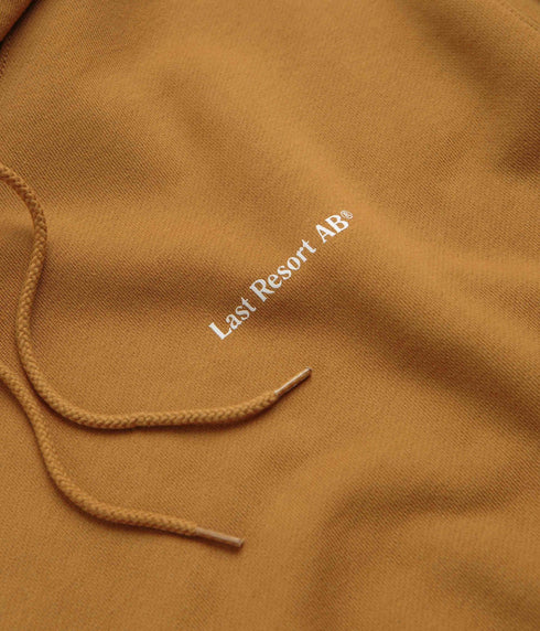 Last Resort Ab Altlas Monogram Hoodie - Golden Brown / White - Streetart.fr